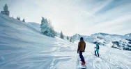 Avoriaz 1800 Transfers - snowboarders on the mountain