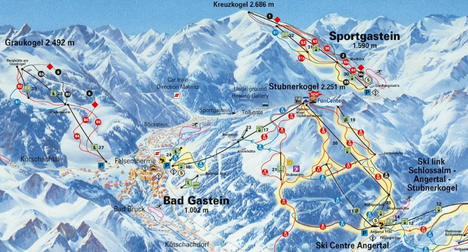 Bad_Gastein_Piste_Map