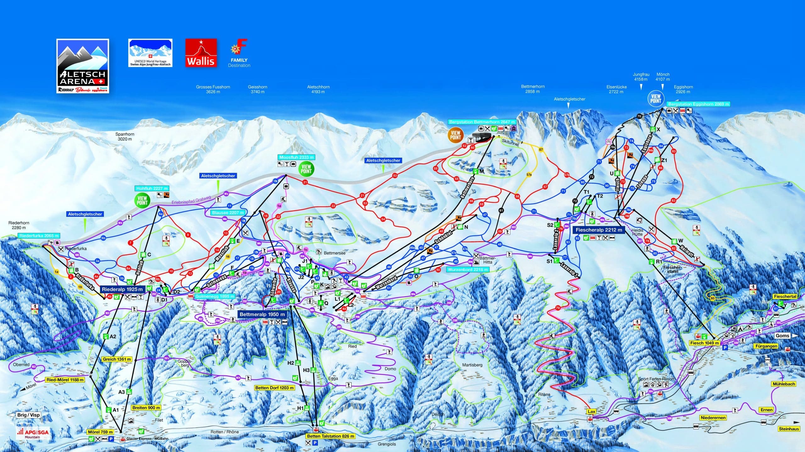 Fiesch-Eggishorn-Aletsch