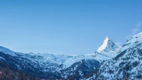 Zermatt Transfers - snowy peaks under a blue sky