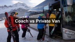 Coach Transfer vs Private Van: Which Is Right for a Group Ski Trip?