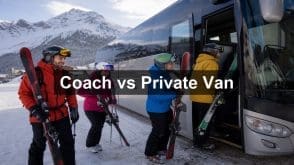 Coach Transfer vs Private Van: Which Is Right for a Group Ski Trip?